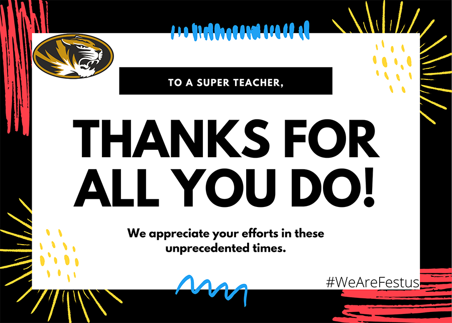 to a super teacher.  thanks for all that you do - click here to be directed to that form